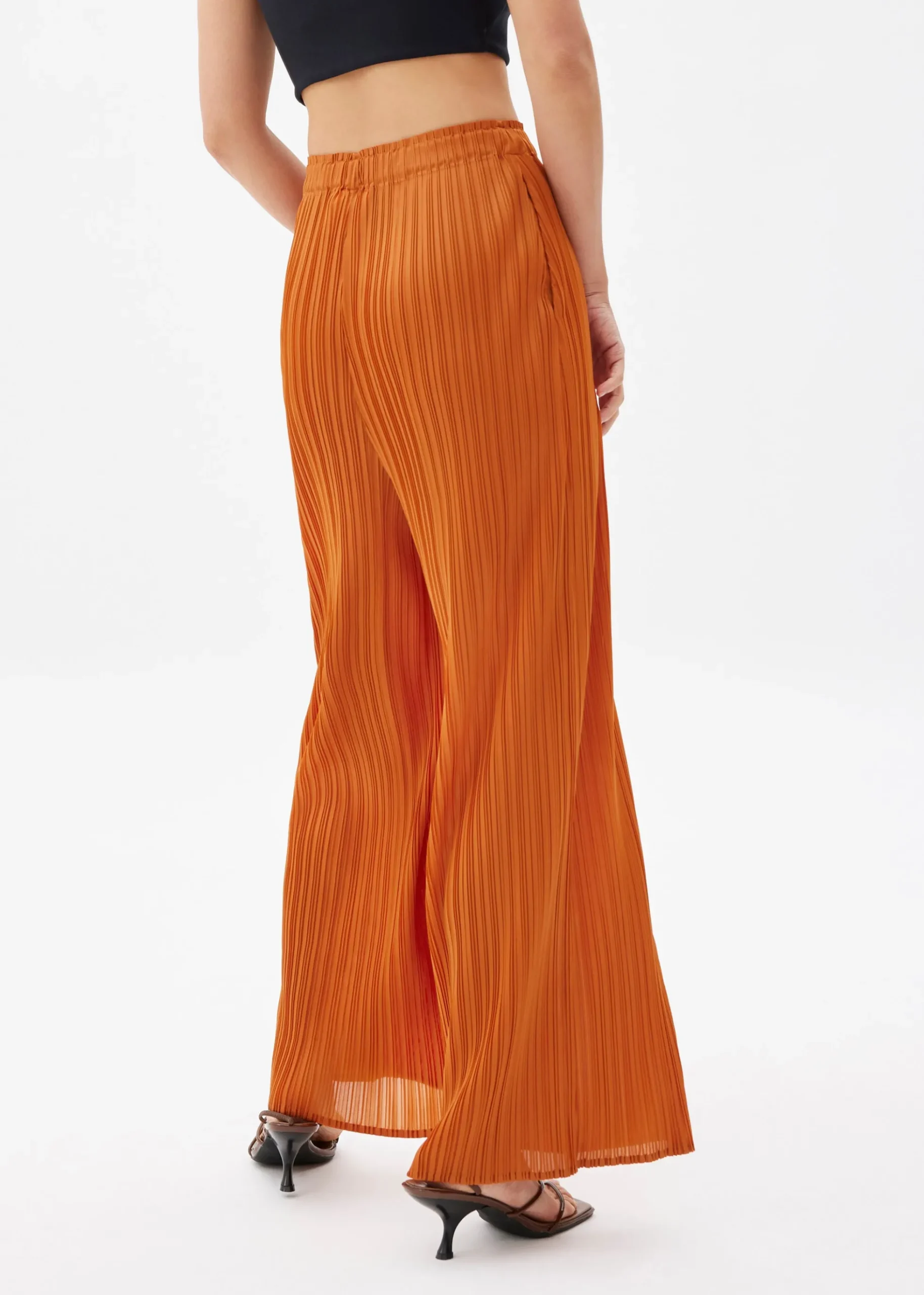 Leggy™ Anh Plissé Wide Leg Pants