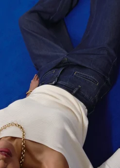 Leggy™ Denim High Waist Wide Leg Jeans