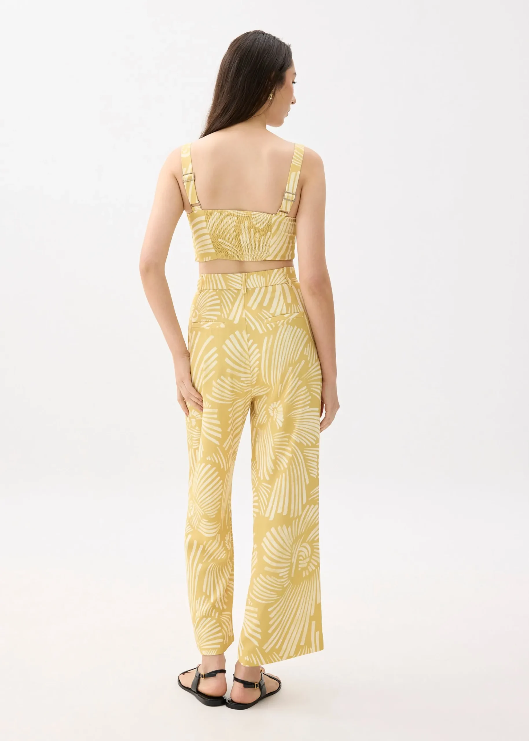 Leggy™ High Waist Straight Leg Pants in Kekana