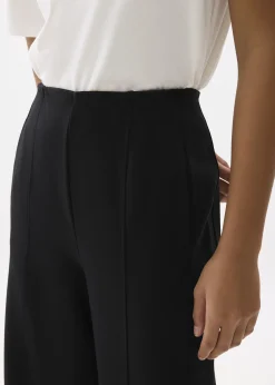 Leggy™ Lia Elastic High Waist Wide Leg Pants