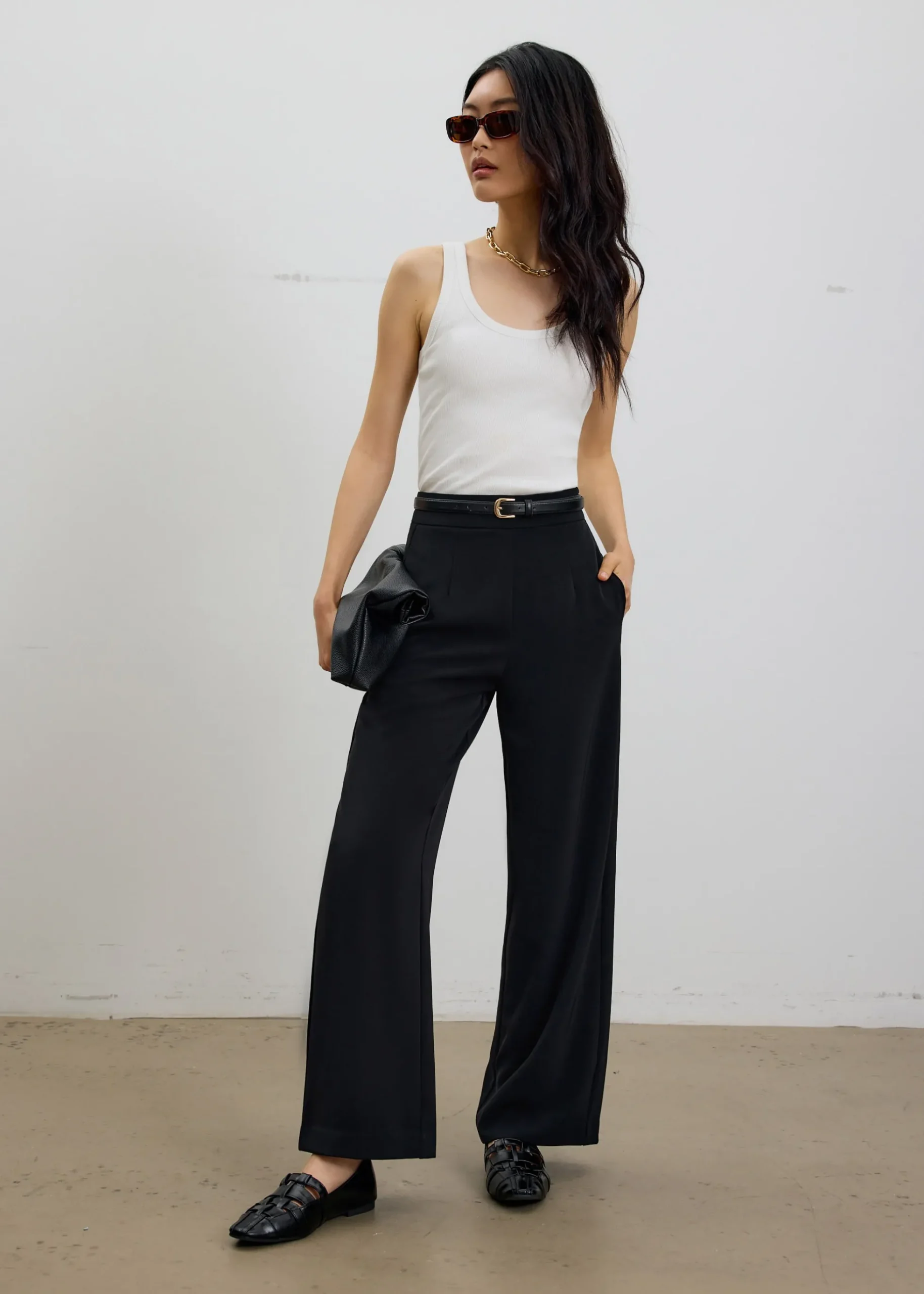 Leggy™ Moira Regular Super High Waist Straight Leg Pants