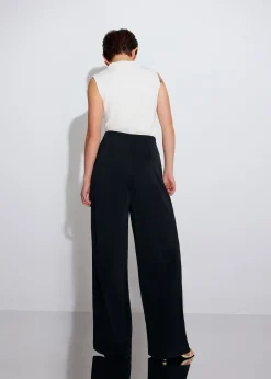 Leggy™ Seva Satin Straight Leg Pants