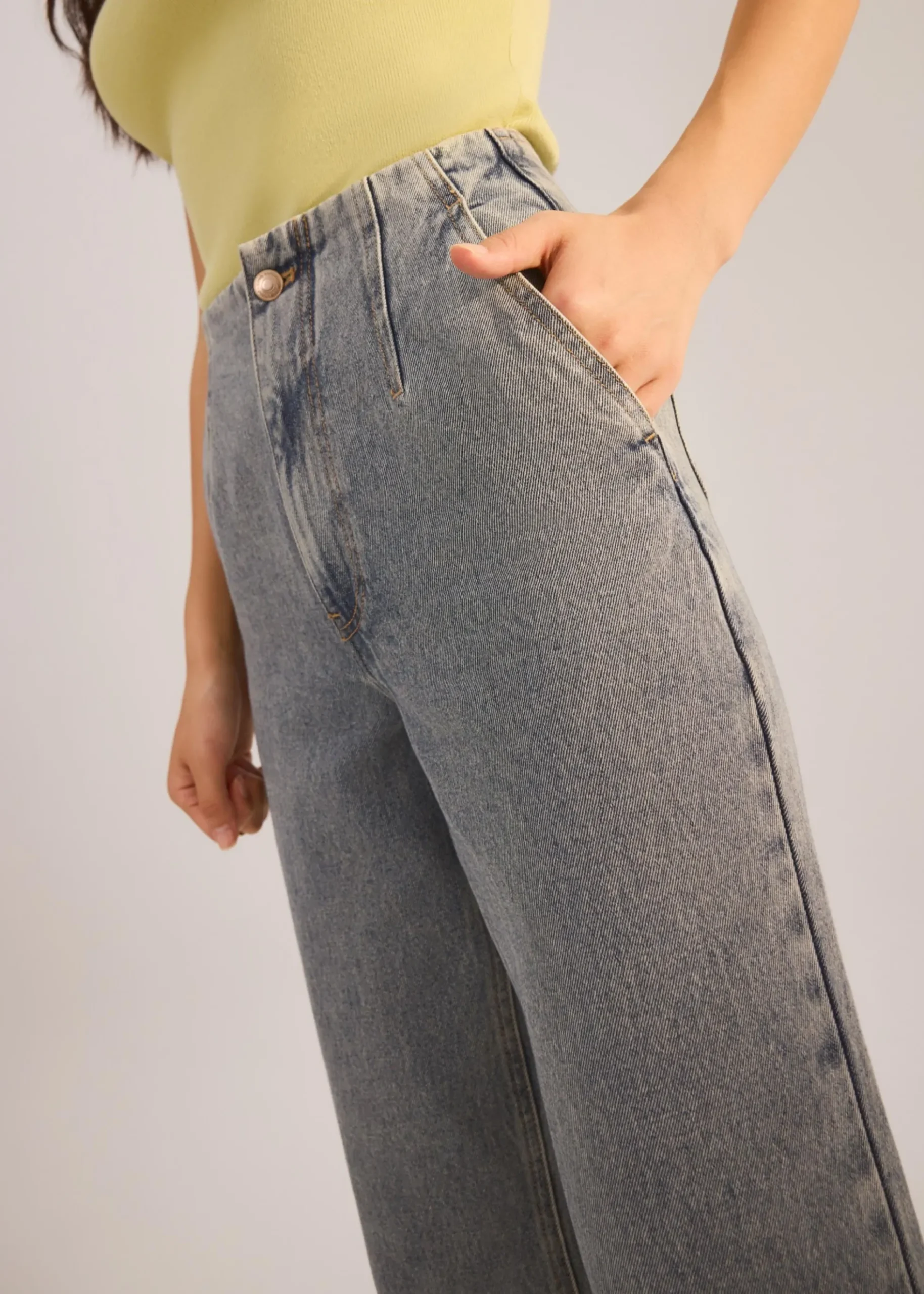 Leggy™ Tricia Denim High Waist Kick Flare Jeans
