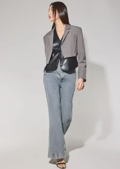 Leggy™ Tricia Denim High Waist Kick Flare Jeans