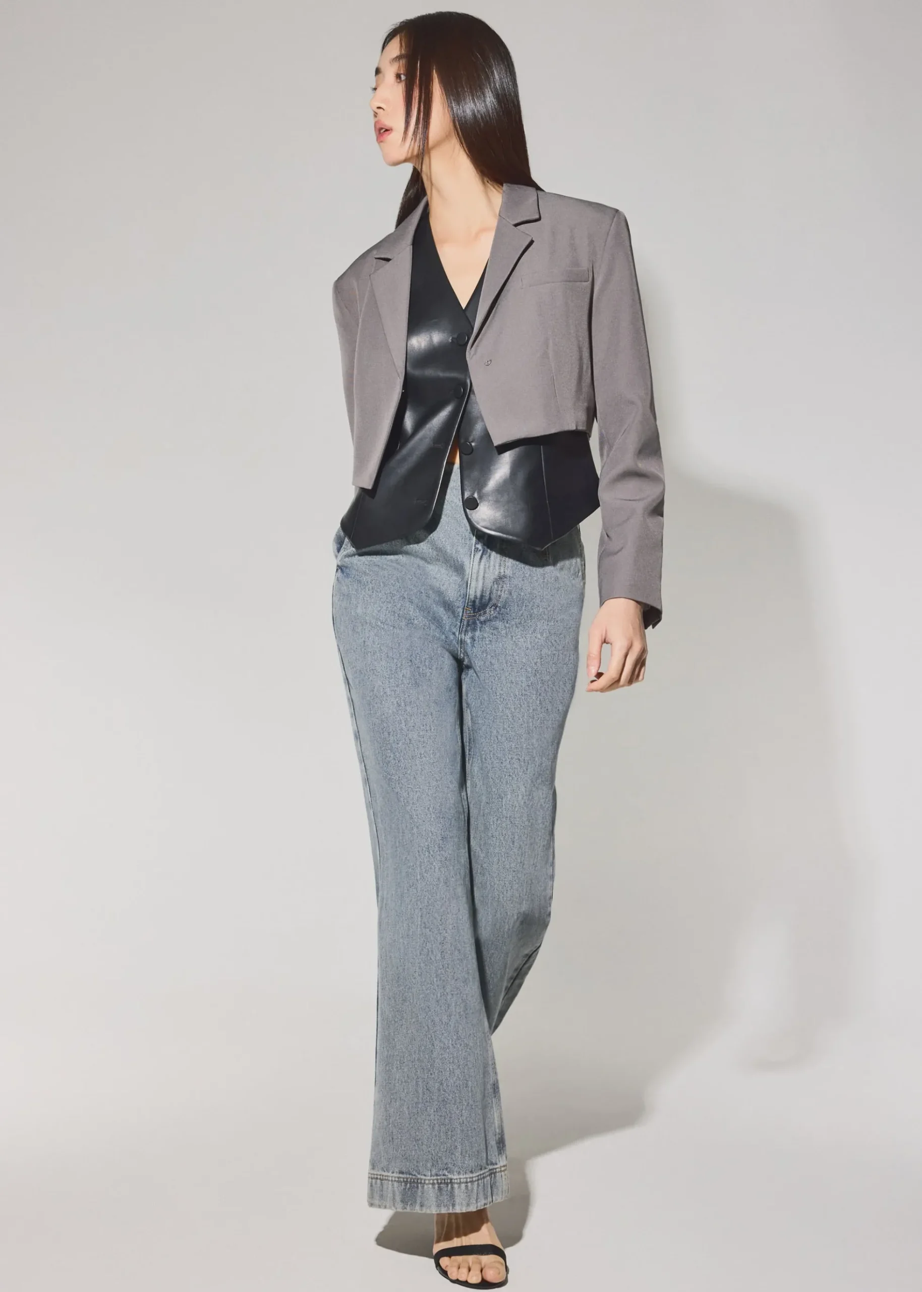 Leggy™ Tricia Denim High Waist Kick Flare Jeans