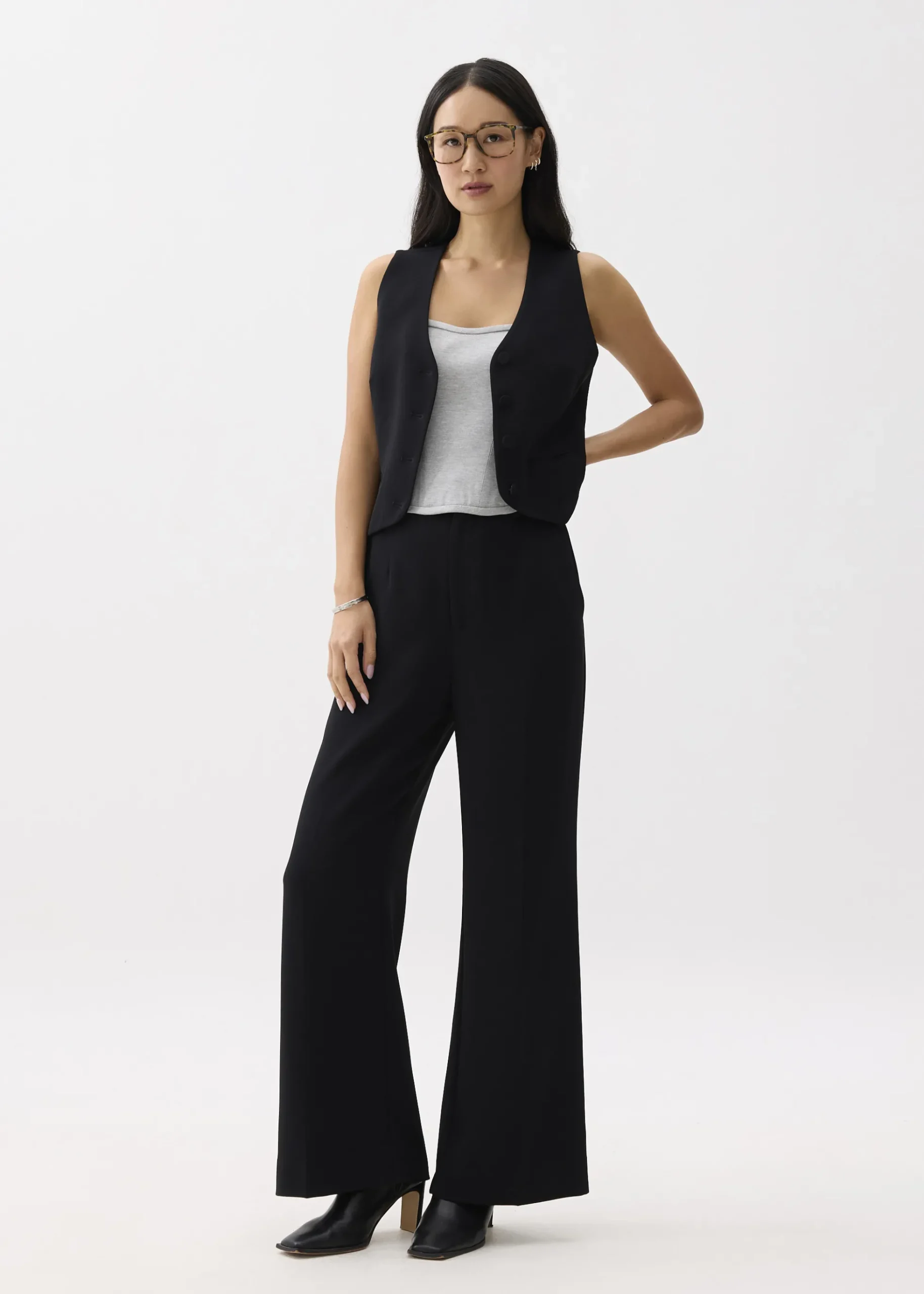 Leggy™ Yuna Super High Waist Tailored Pants