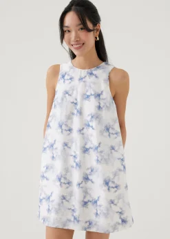 Lenna Shift Mini Dress in Heirloom Botanicals