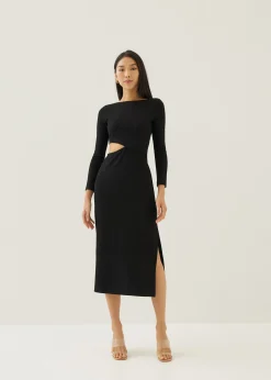 Leoda Jersey Column Maxi Dress
