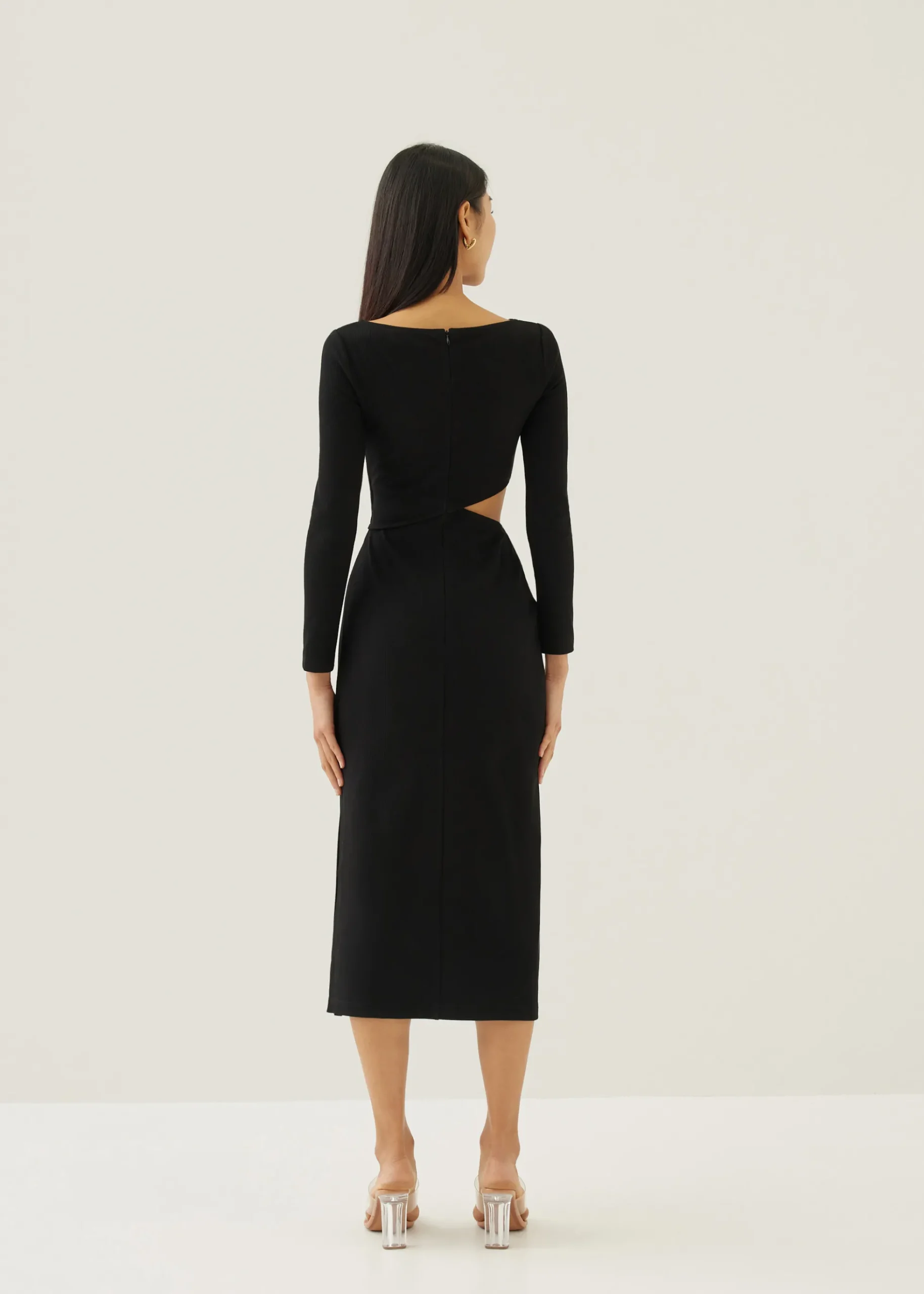 Leoda Jersey Column Maxi Dress