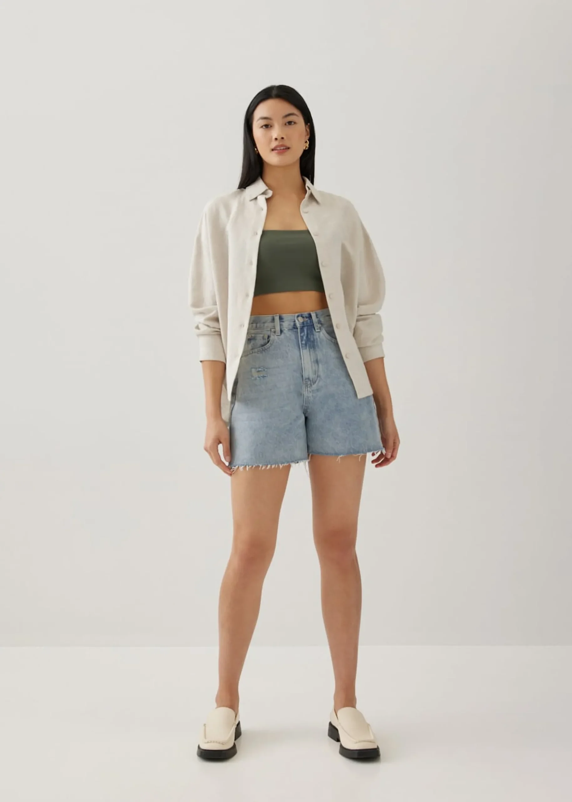 Letitia Relaxed Linen Shirt