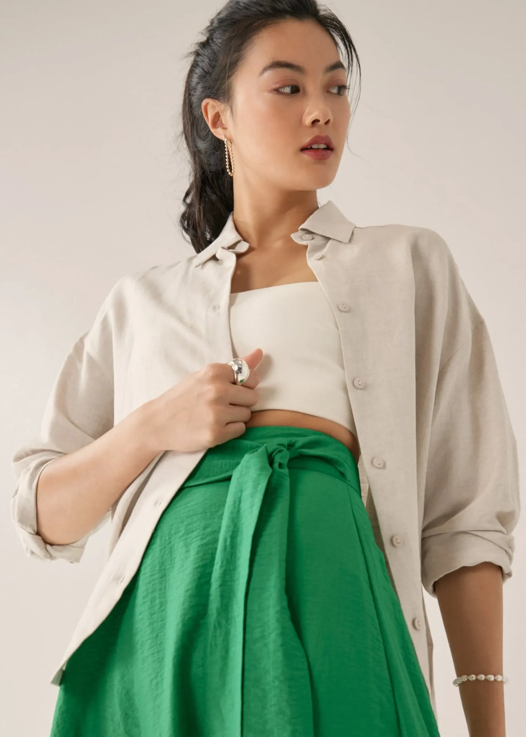 Letitia Relaxed Linen Shirt