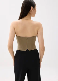 Lia Crop Bustier Top