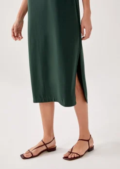 Lianna Contrast Column Midaxi Dress