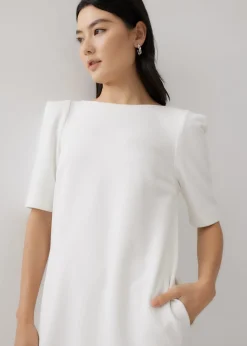 Libby Shift Puff Sleeve Dress