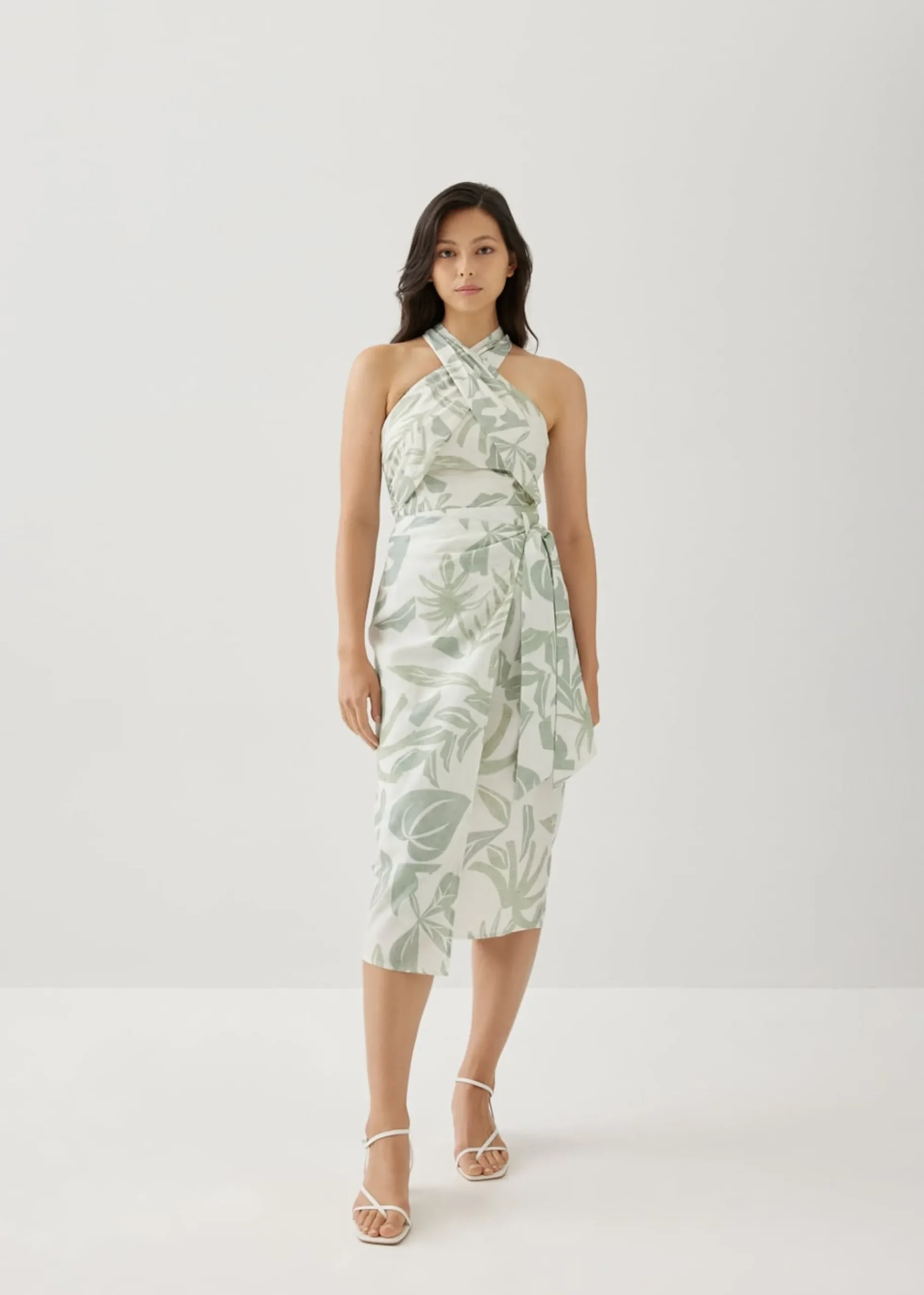 Liezel Halter Top in Tropical Breeze