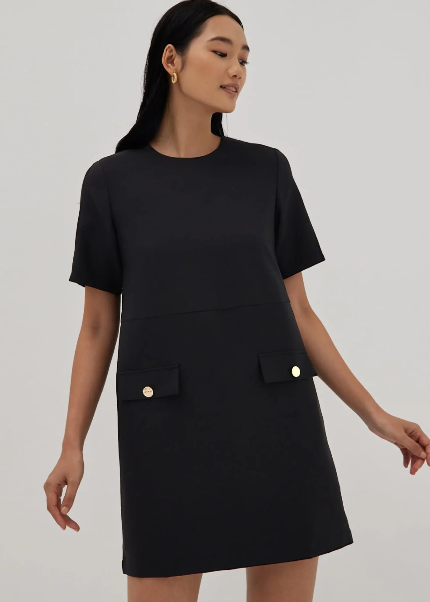 Lindsey Pocket Shift Dress