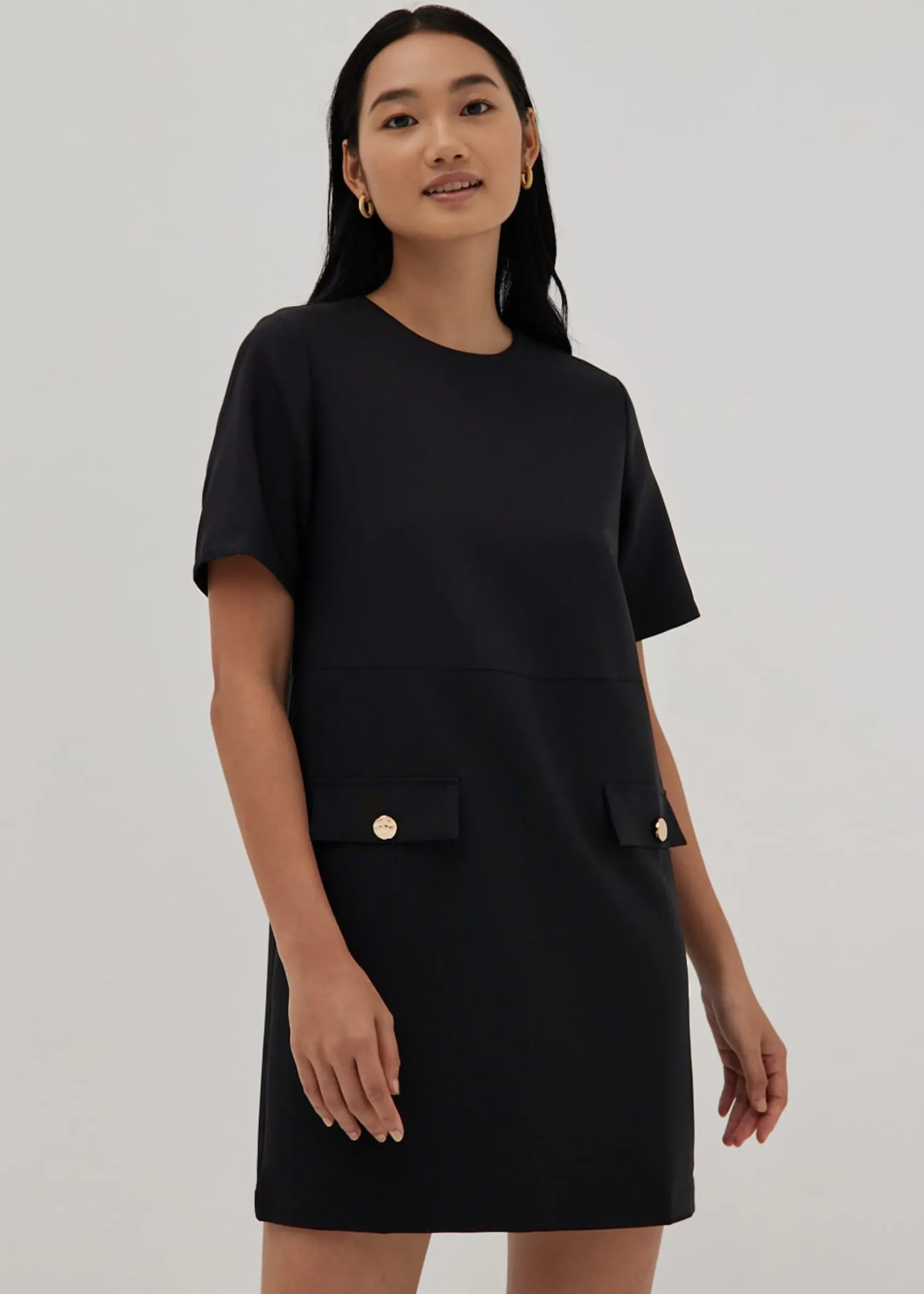 Lindsey Pocket Shift Dress