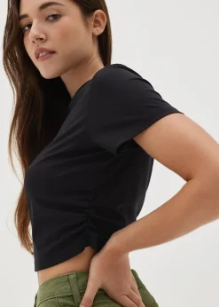 Liora Jersey Crop Tee