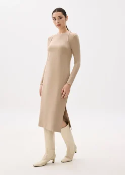 Londyn Cold Shoulder Column Dress