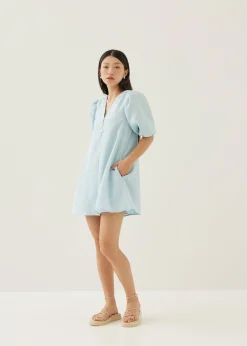 Loreen Tweed A-line Mini Dress