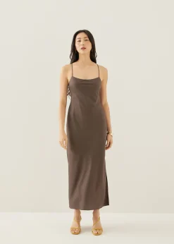 Lucita Padded Column Midaxi Dress