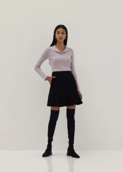 Maddox Knit Polo Top