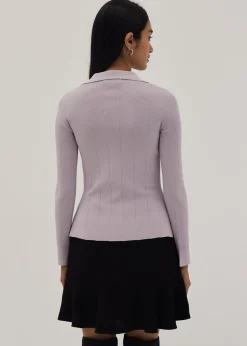 Maddox Knit Polo Top