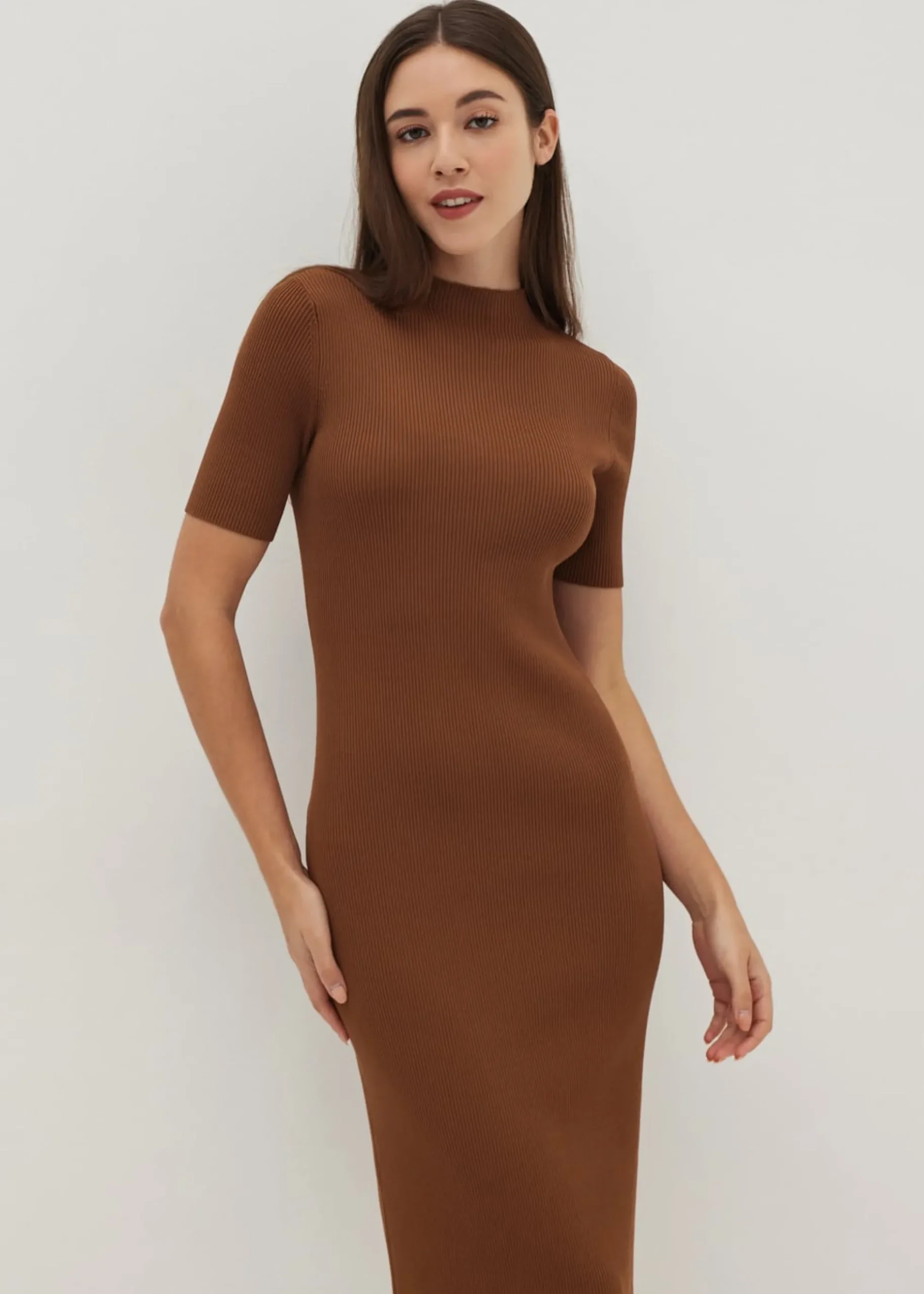 Madelia Turtleneck Bodycon Dress