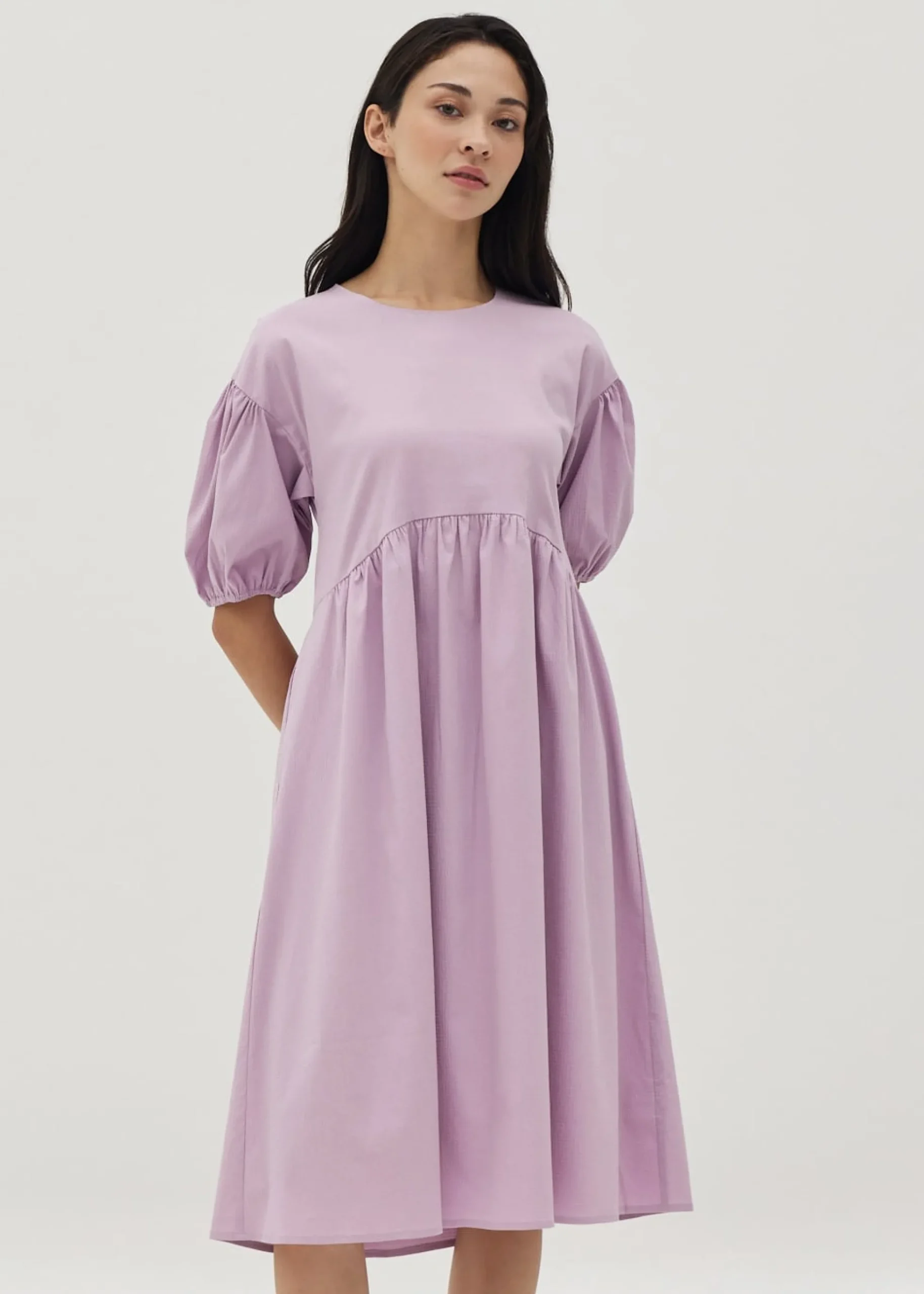 Madisyn Puff Sleeve Flare Dress