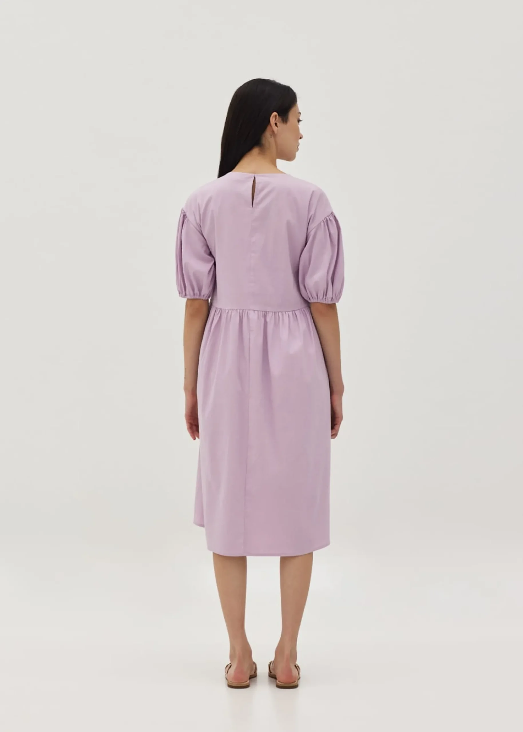 Madisyn Puff Sleeve Flare Dress