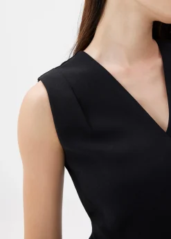Mae Tailored Cross Over Top