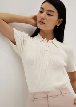 Maevis Collar Knit Top