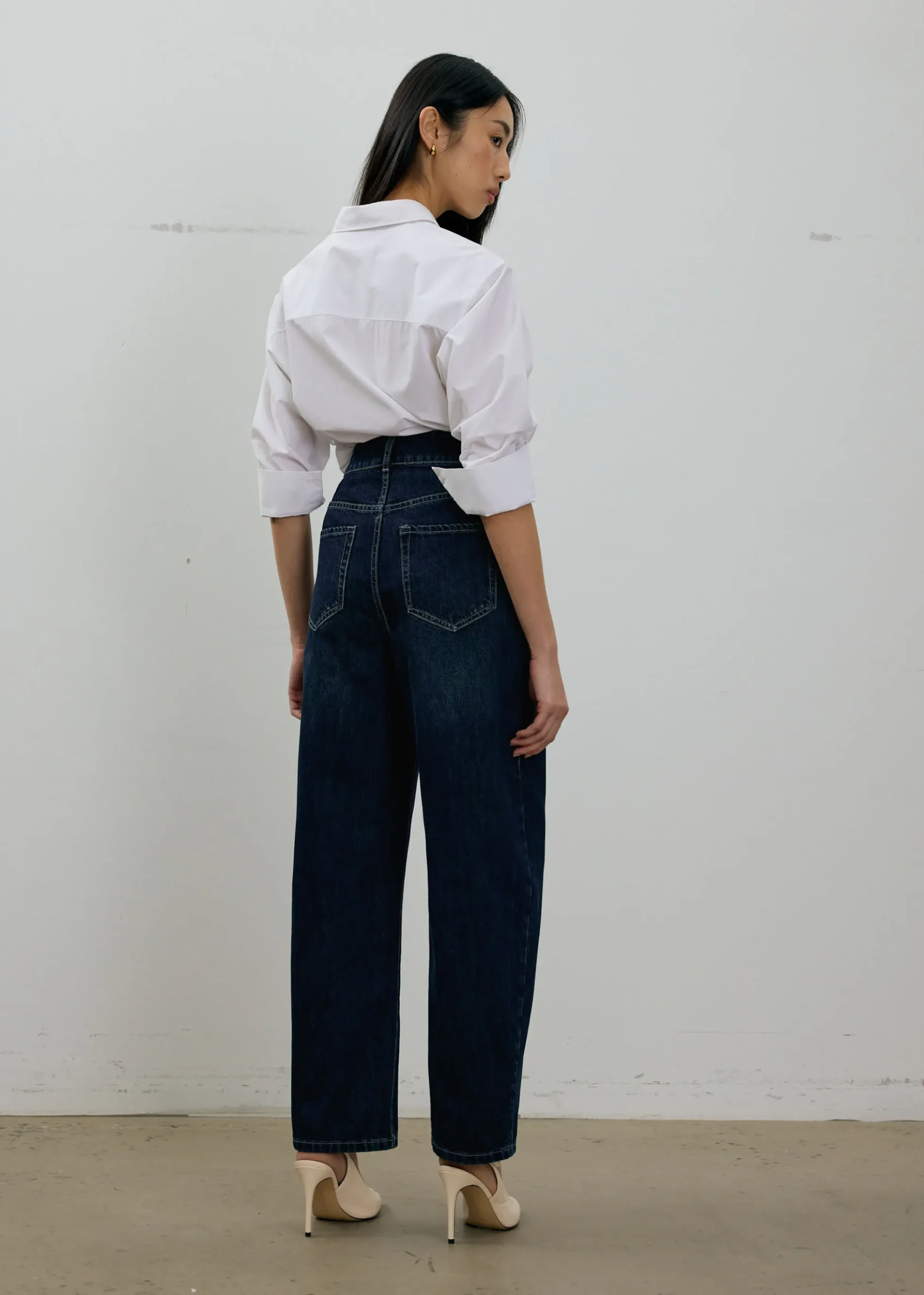 Mai Denim Barrel Jeans
