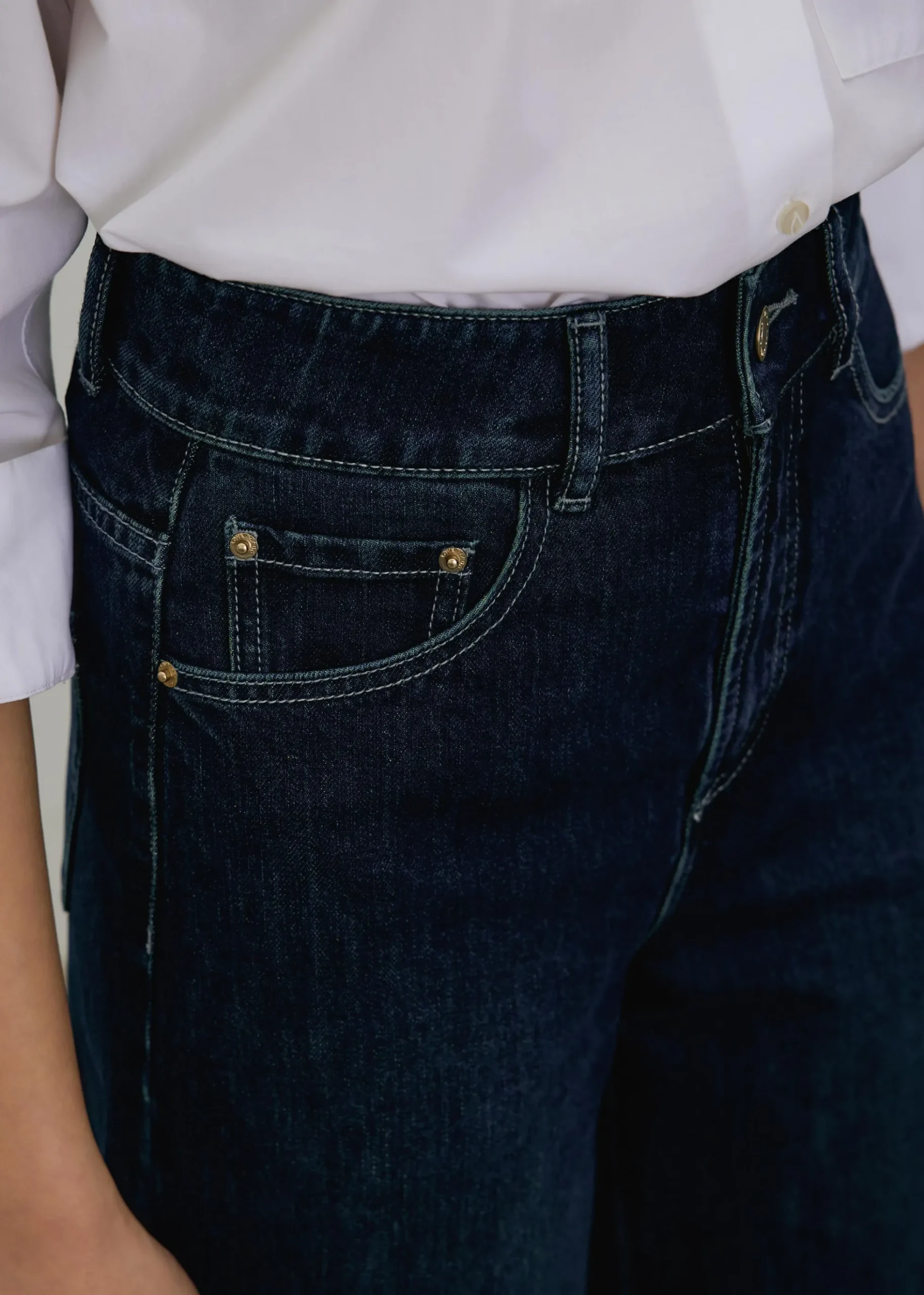 Mai Denim Barrel Jeans