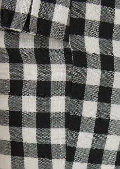 Maizie Gingham Off Shoulder Top