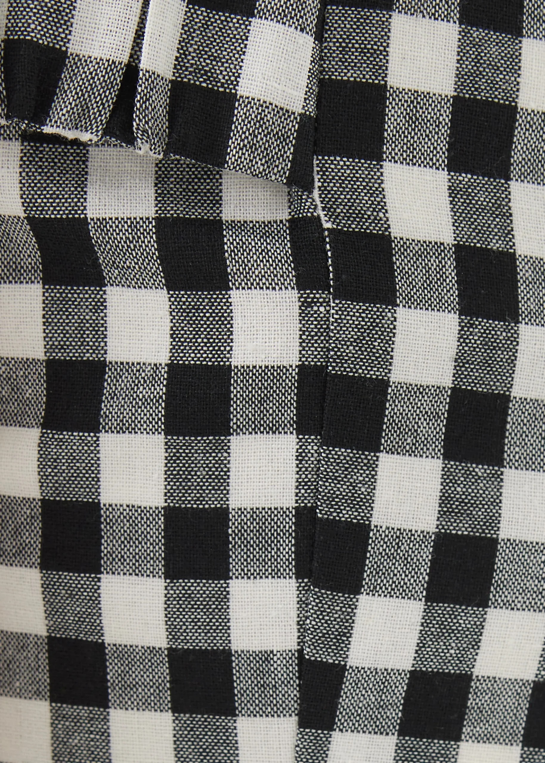 Maizie Gingham Off Shoulder Top