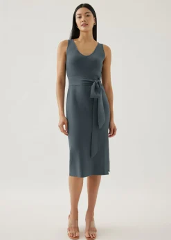 Malea Ribbed Knit Dress