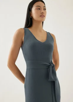 Malea Ribbed Knit Dress