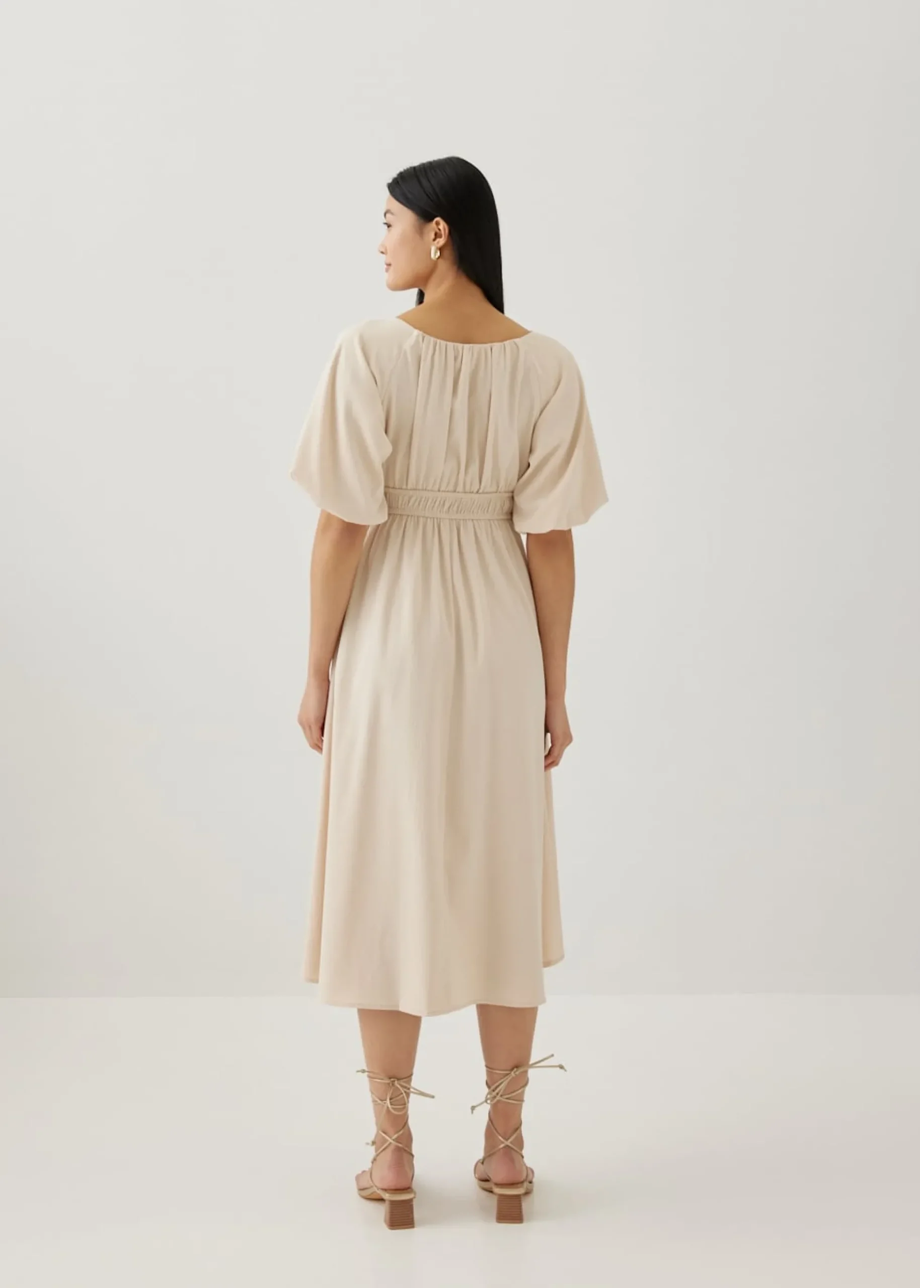 Marcia Elastic Ruched Dress