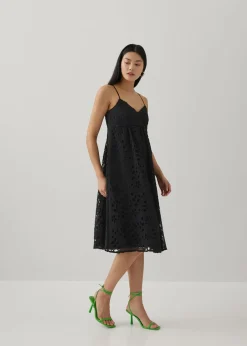Marcy Crochet Cross Back Dress