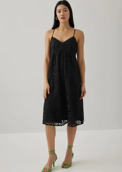 Marcy Crochet Cross Back Dress