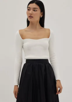 Marga Sweetheart Knit Top