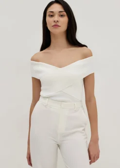 Margaux Off Shoulder Knit Top