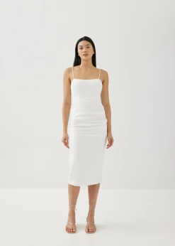 Mari Padded Low Back Dress