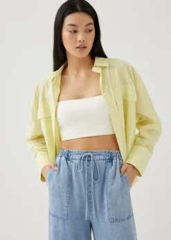 Mariah Striped Oversized Shirt