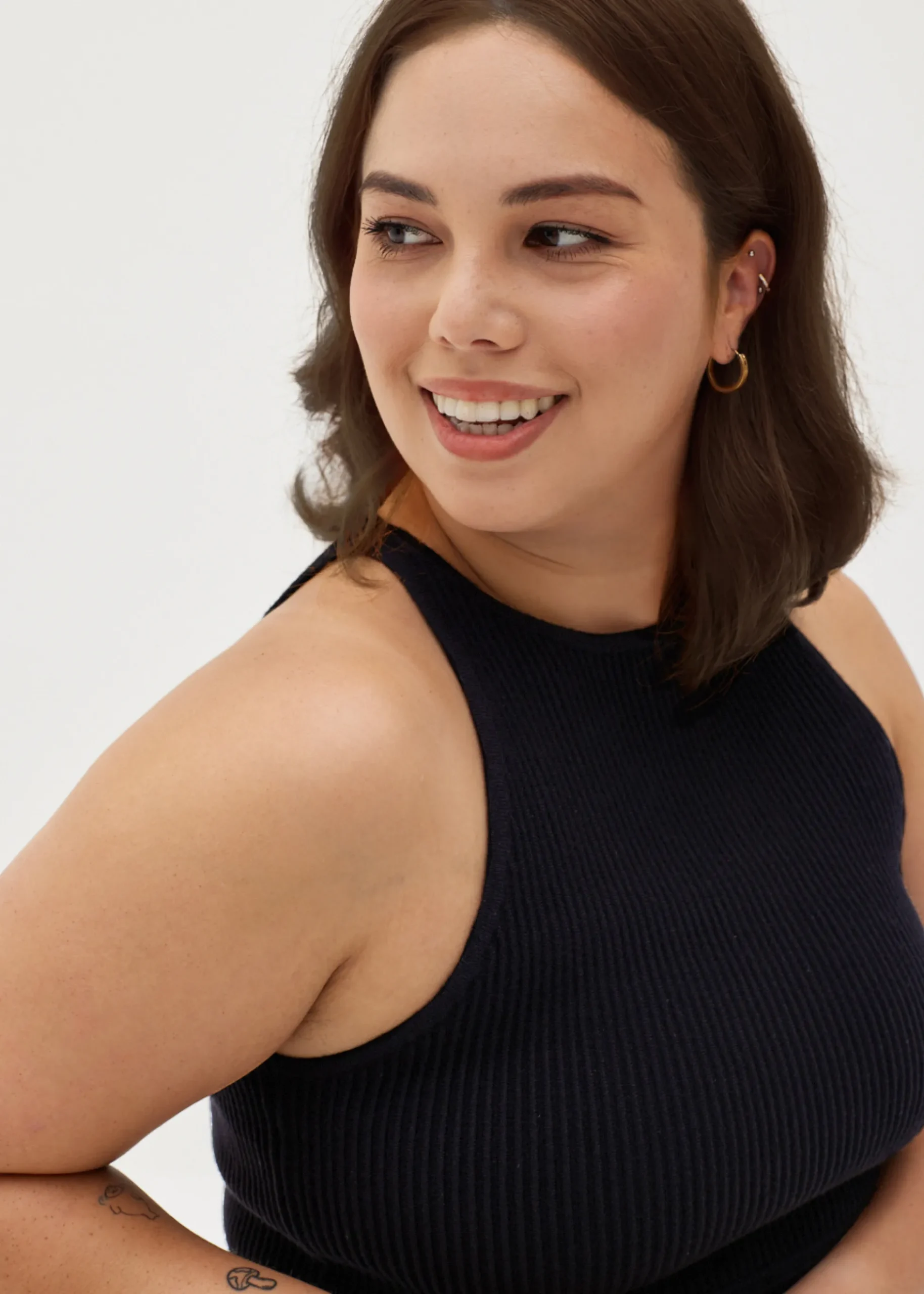 Marisa Textured Knit Tank