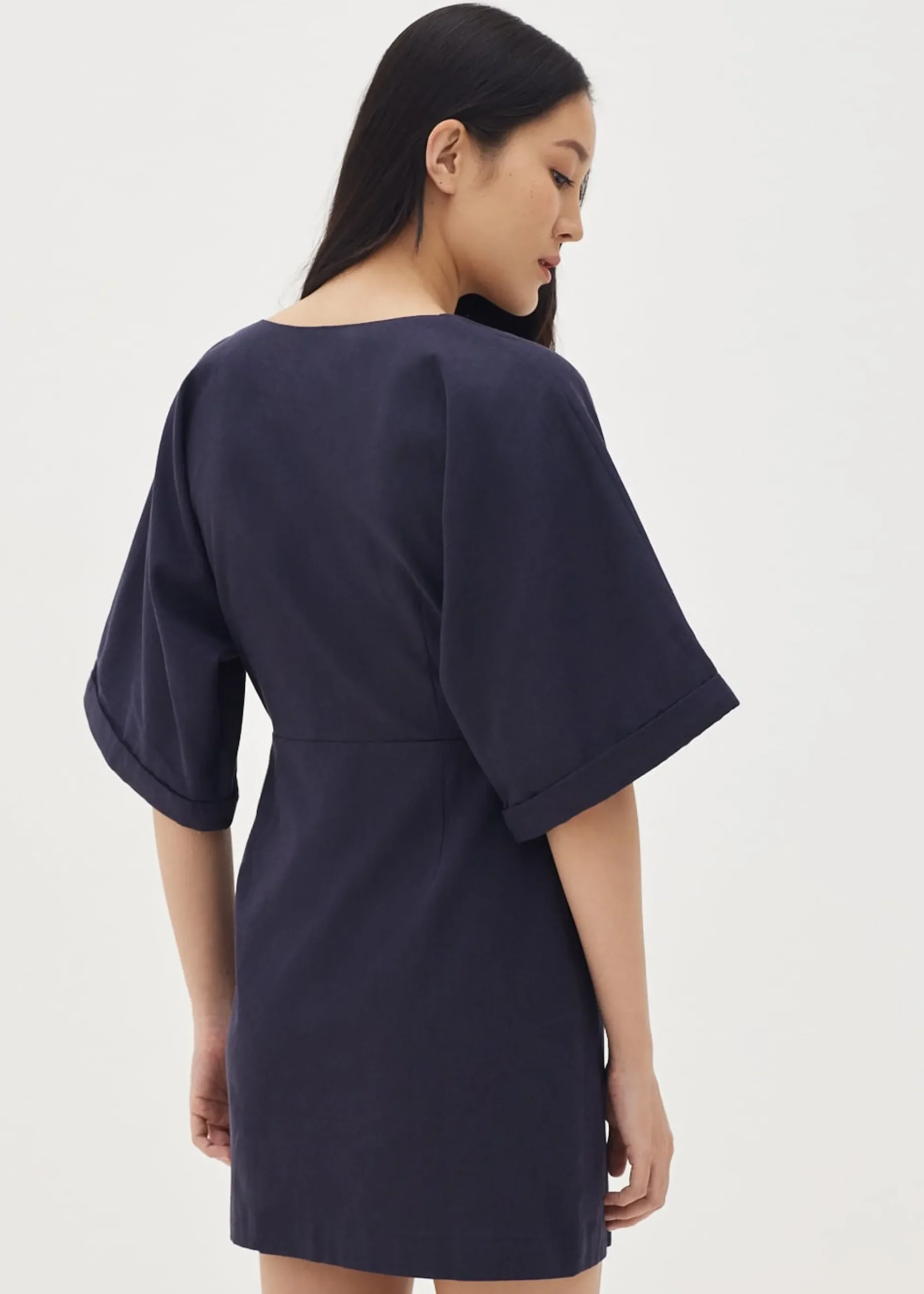 Marlie Kimono Wrap Mini Dress