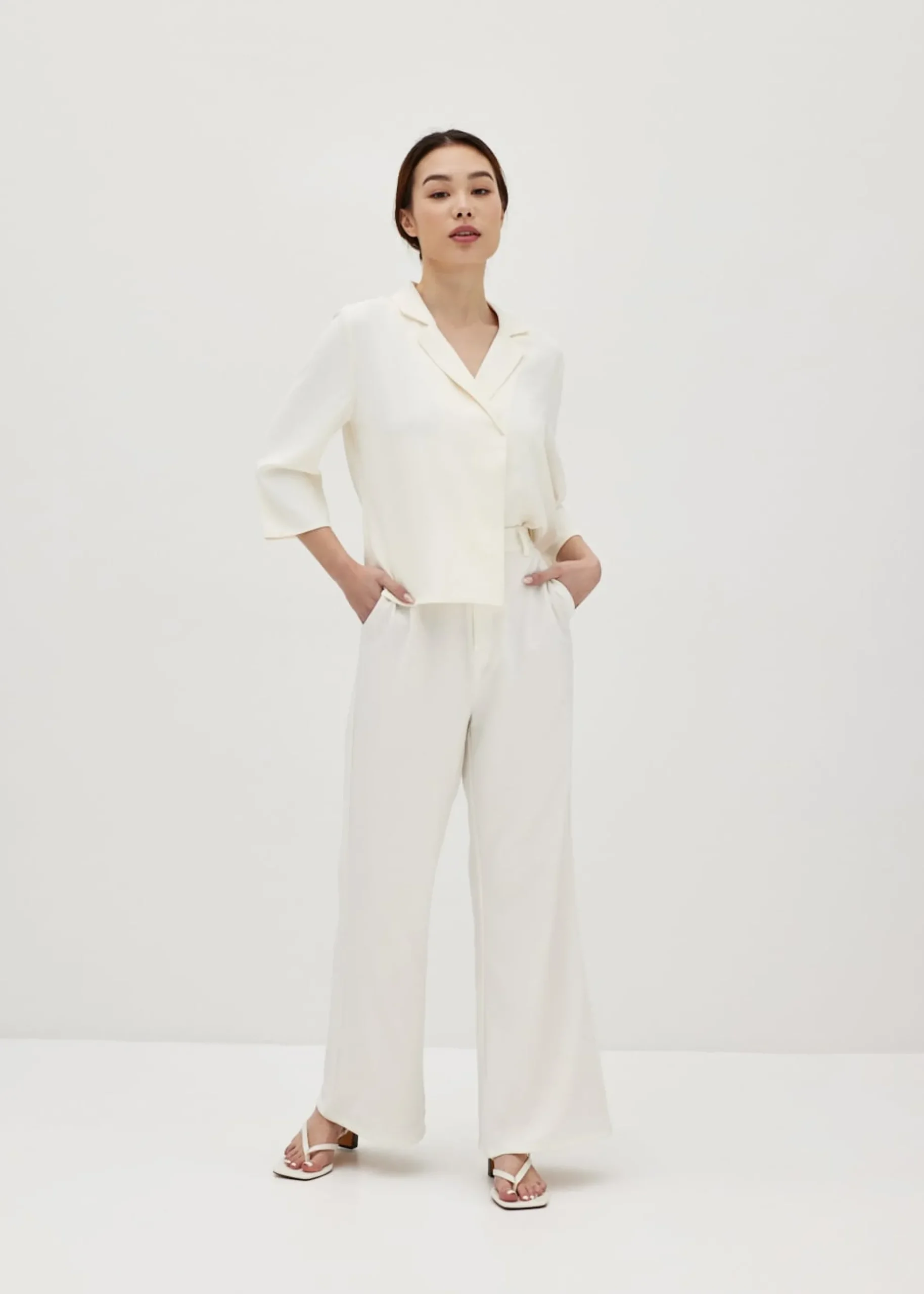 Maryanne Double Breasted Tailored Blouse