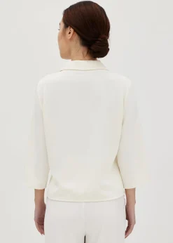 Maryanne Double Breasted Tailored Blouse