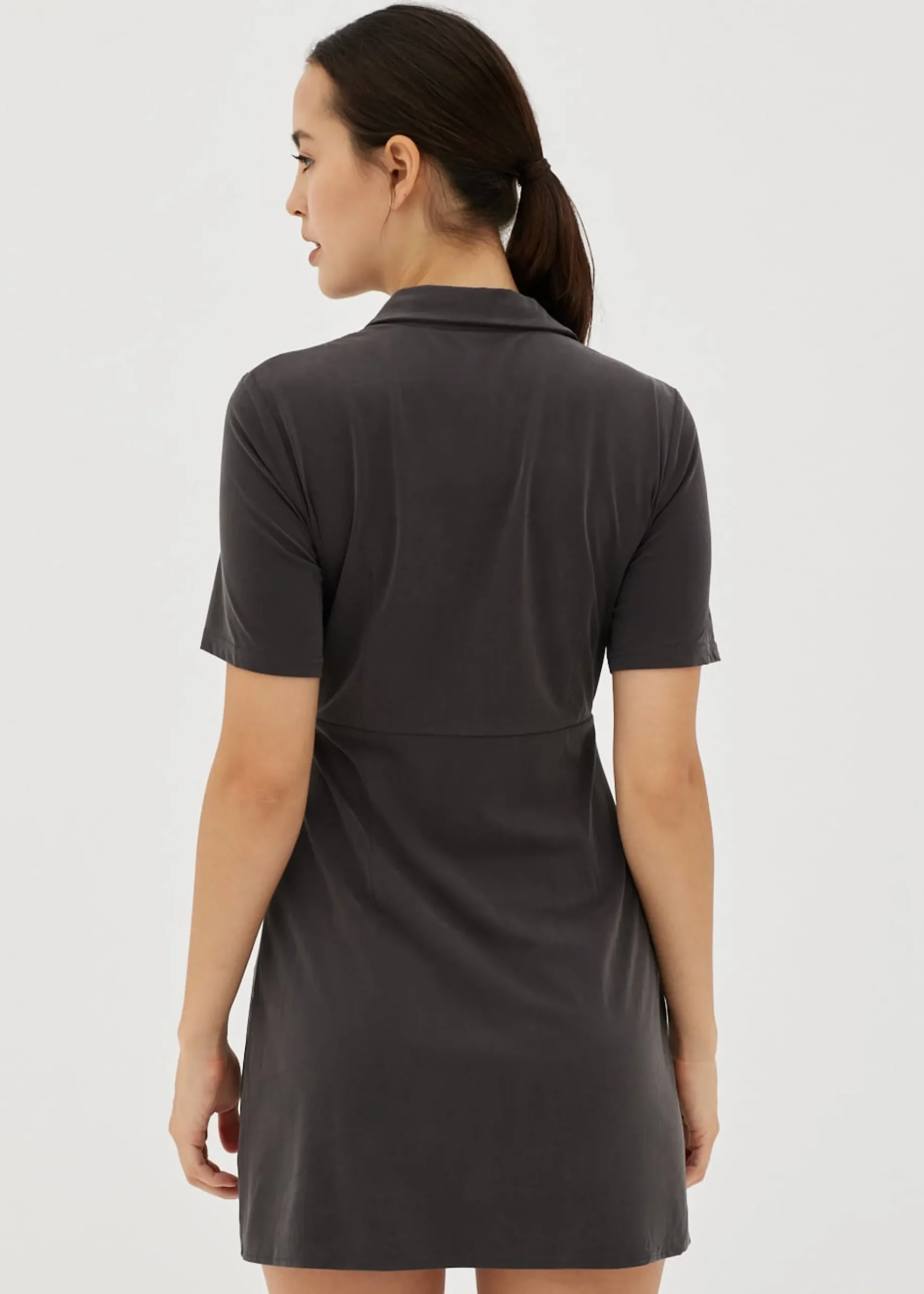 Maycie Cupro Shirt Dress